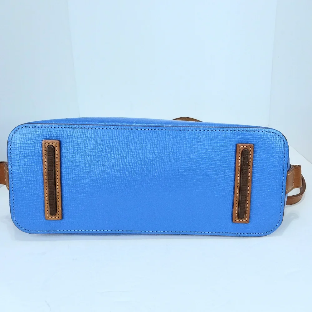 Dooney &‎ Bourke Side Zip Leather Tote Shoulder Bag